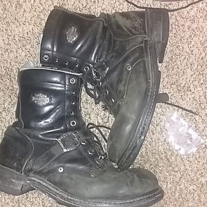 Good and worm in Harley Davidson Riding boots